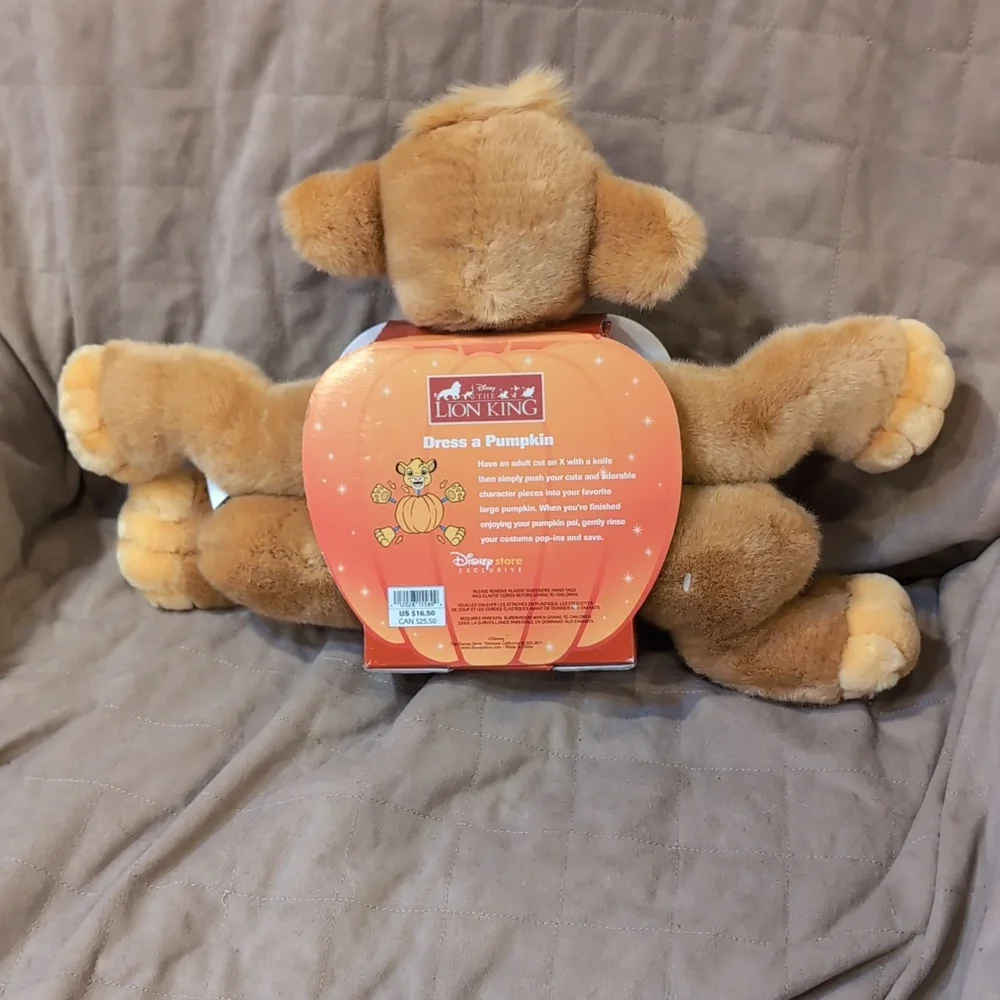 Disney The Lion King Dress a Pumpkin Simba Y2K